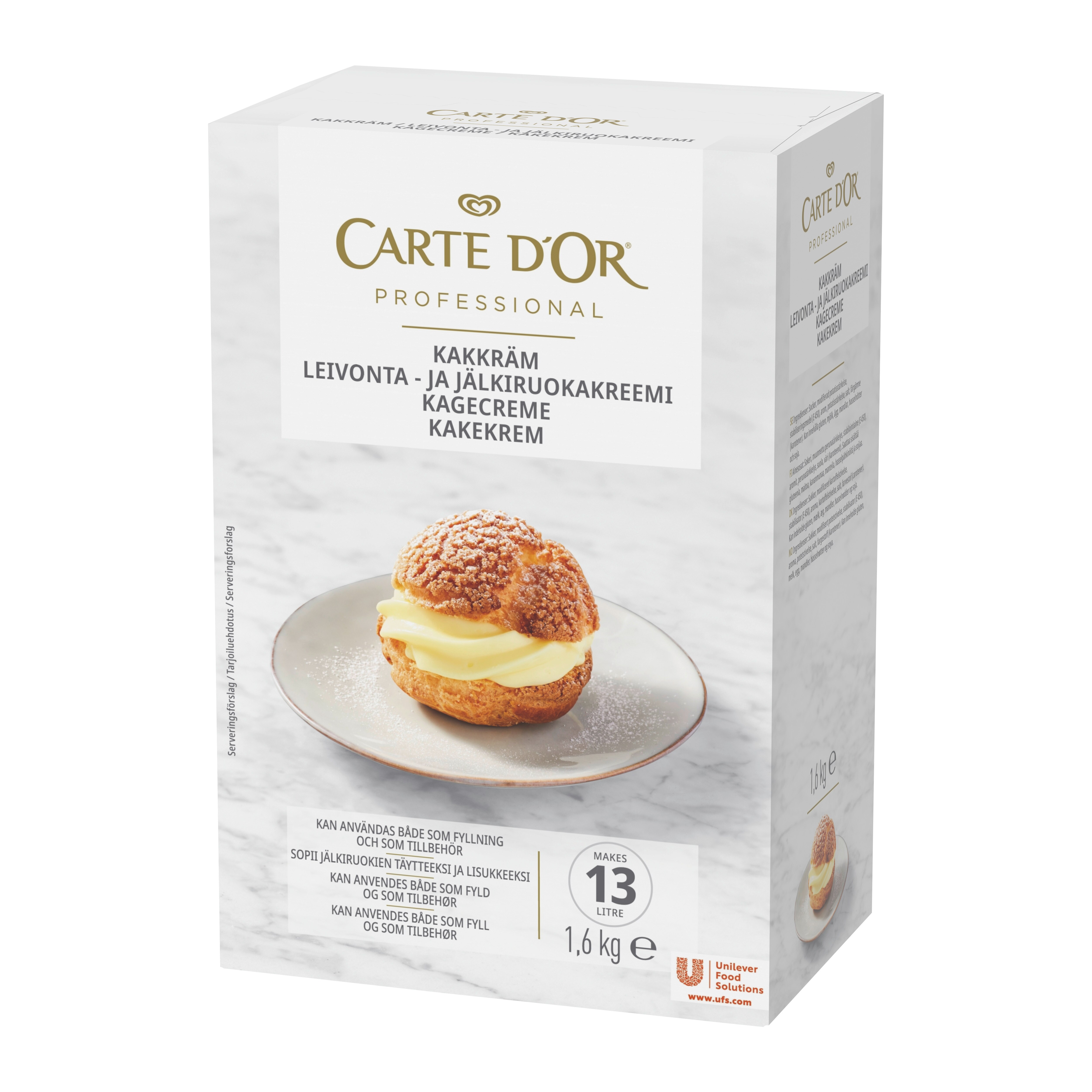 Carte d´Or Kagecreme 1 x 1,6 kg / 1 x 13 l - 